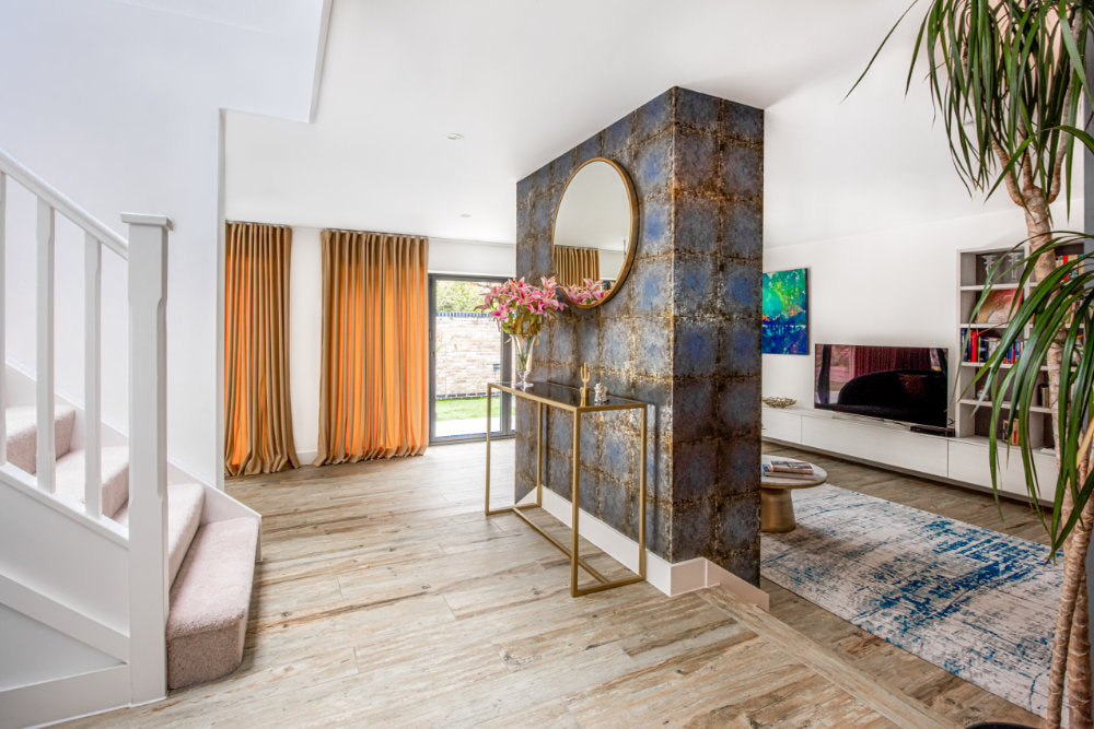 Elegant and classic living room interior design