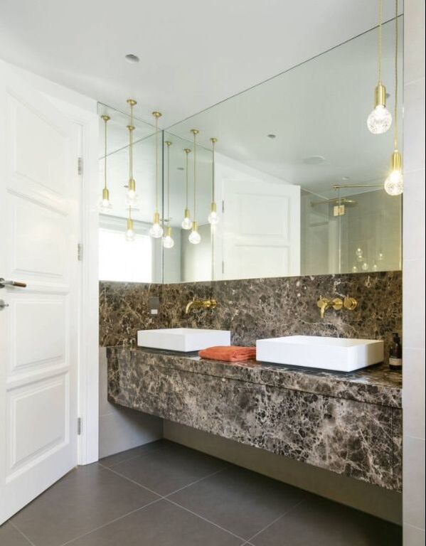 contemporary  bathroom interior UK