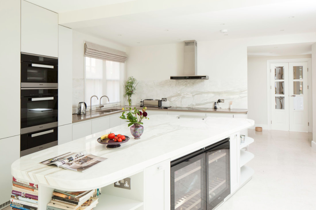 Modern open kitchen interior design