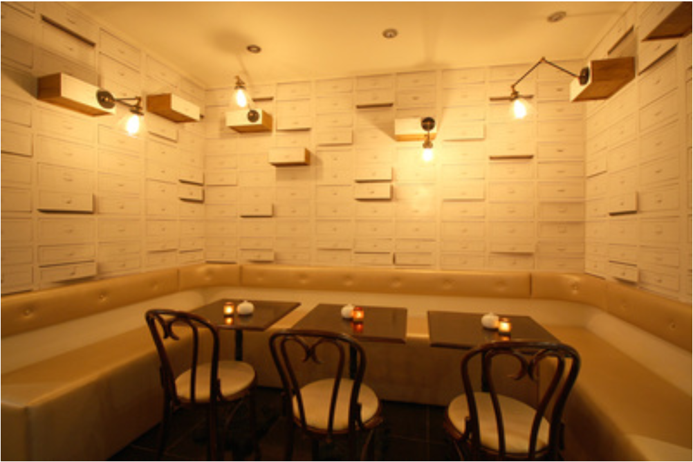Modern restaurant interior design